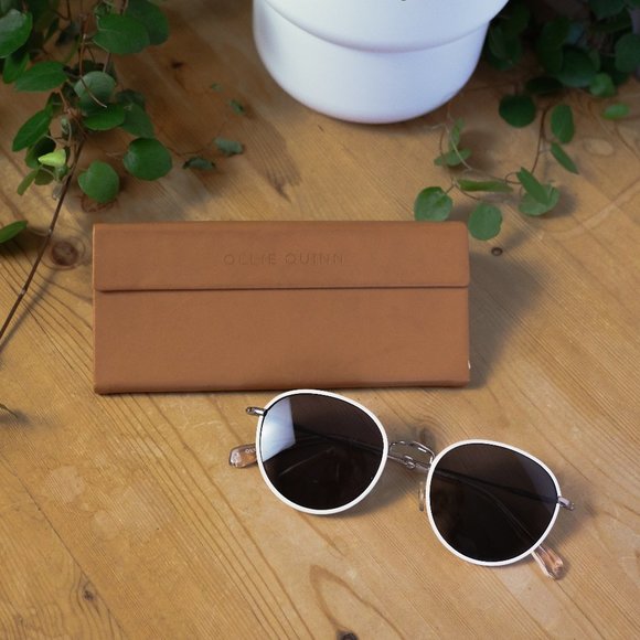 Ollie Quinn White Framed Sunglasses - Picture 2 of 8